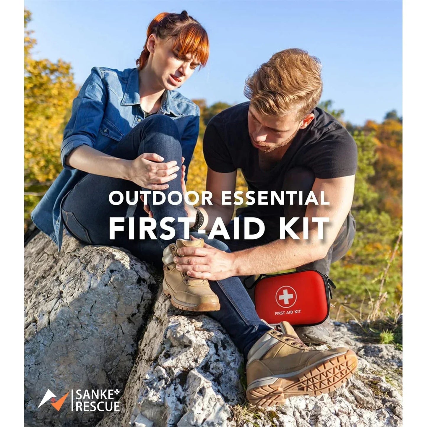 Compact First Aid Kit — 103 Pieces + EVA Case