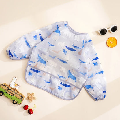 Long-Sleeve Mealtime Smock