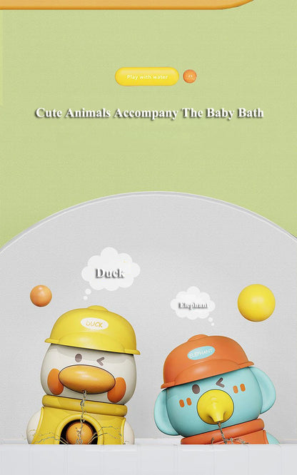 Cute Duck/Elephant Baby Shower Bath Toys