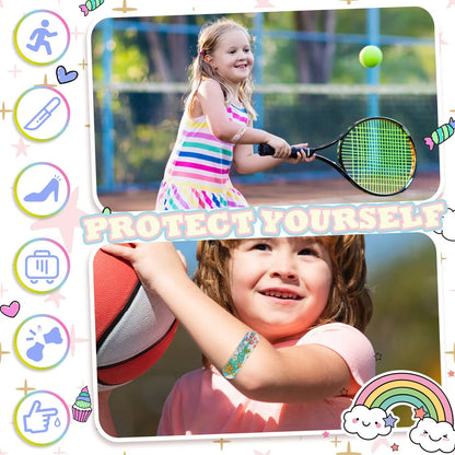 Kids Cute Cartoon Bandages Flexible Adhesive Animal Fruit and Happy Strips