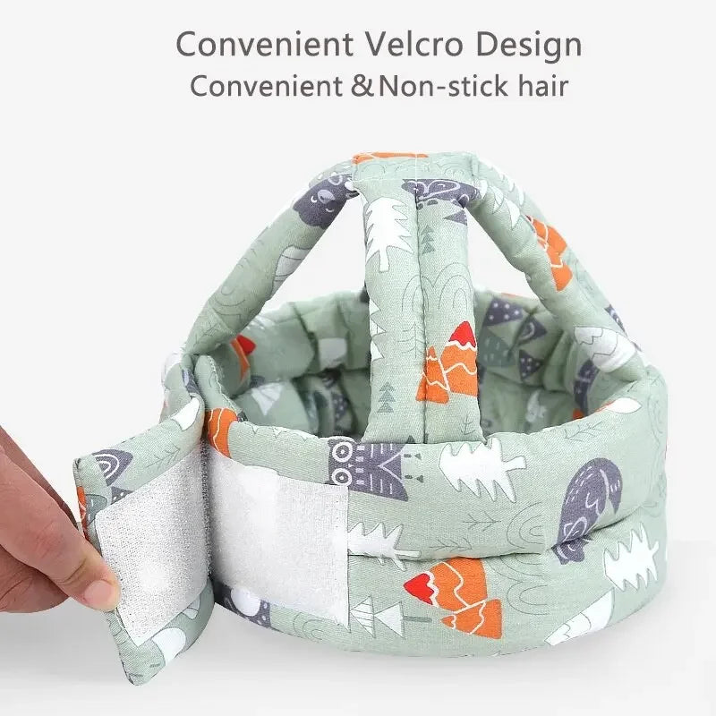Baby Head Protector - Baby Helmet for Crawling Walking Running - No Bumps and Soft Cushion - Adjustable Protective Cap Infant Baby Safety Headguard - Toddler Helmets 6-12 Months 1-2 Years Old