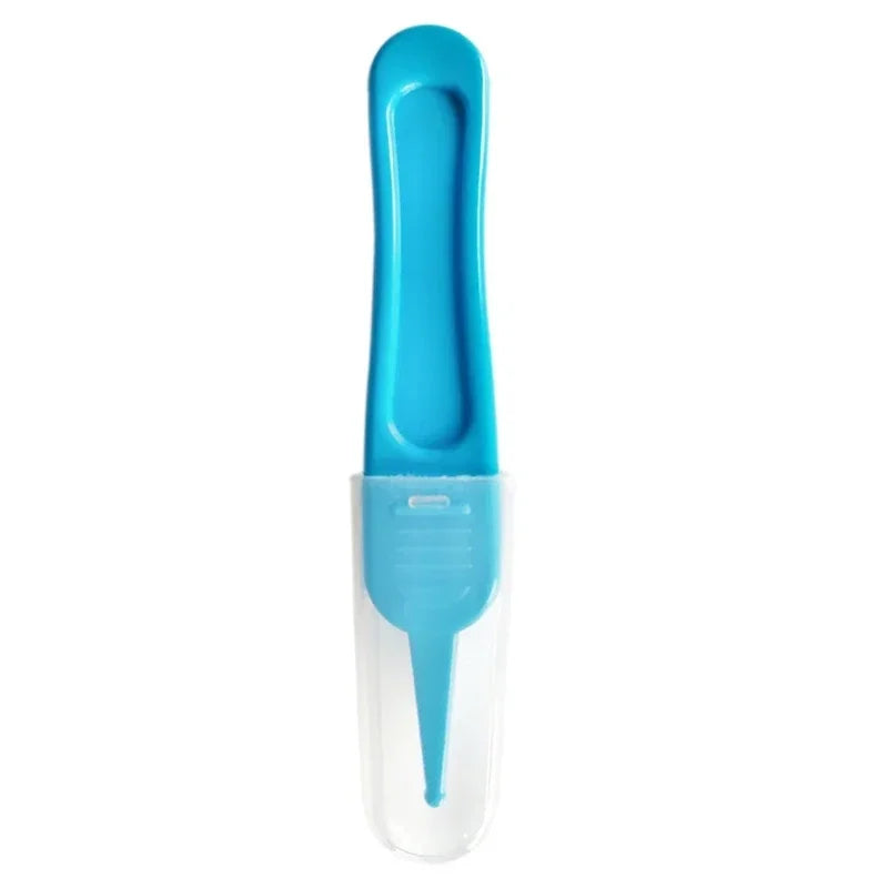 Baby Nasal Cleaning Tweezers — Rounded Tip, Anti-Slip Grip (1 pc)