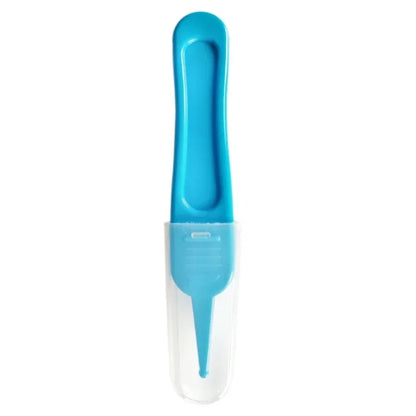 Baby Nasal Cleaning Tweezers — Rounded Tip, Anti-Slip Grip (1 pc)
