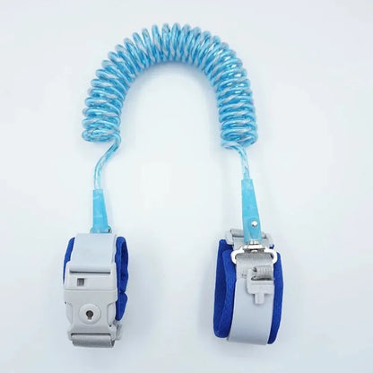 Children’s Anti-Lost Safety Rope – Adjustable Baby Walking Wristband with Metal Chain