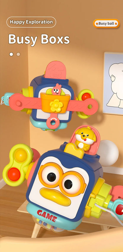 Montessori Sensory Cube Toys