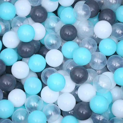 100-Piece Colorful Ball Pit Balls - Safe Plastic Play Balls for Kids