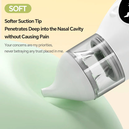 Electric Baby Nasal Aspirator (Rechargeable) — 9 Levels, Anti-Backwash