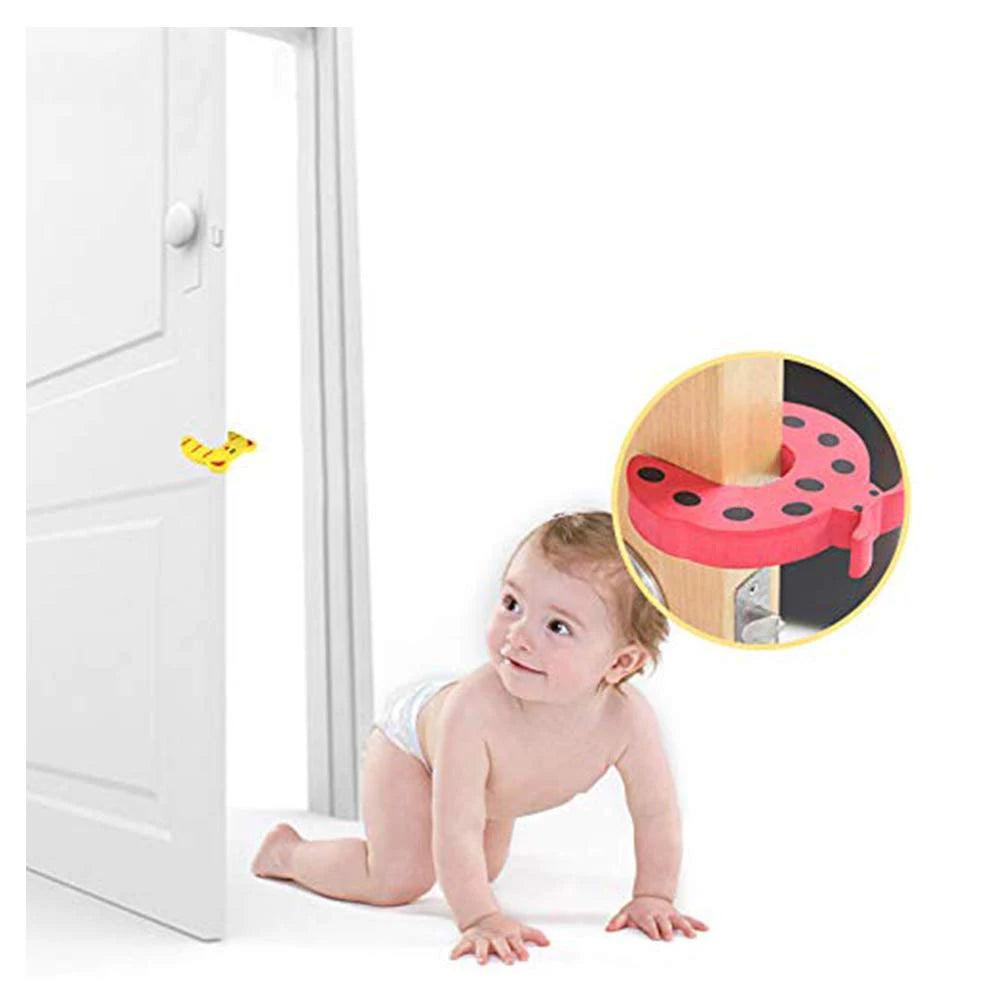 8-Pack Door Finger Pinch Guards - EVA Foam Safety Stoppers