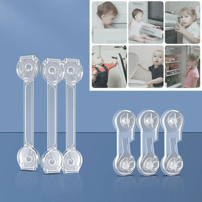 Universal Child Safety Cabinet Locks - Multi-Size Protection Set