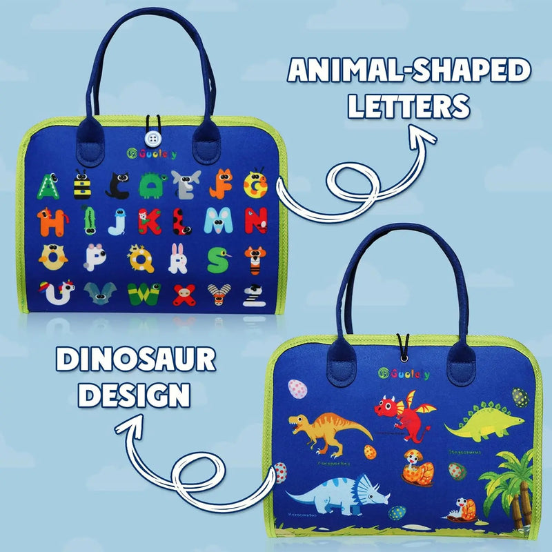 Montessori Busy Board for Toddlers — Travel-Friendly Sensory Learning Toy