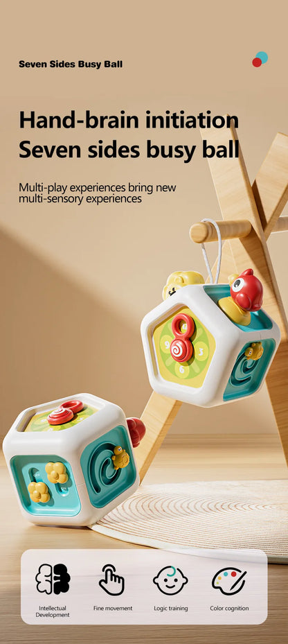 Montessori Sensory Cube Toys