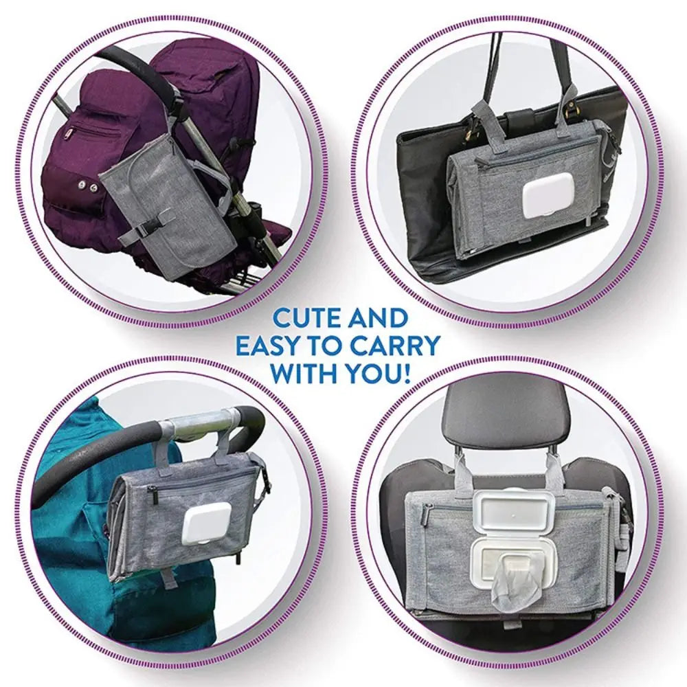 Changing Station with Wipe Pocket