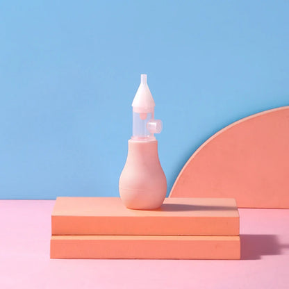 Manual Baby Nasal Aspirator (Syringe/Irrigator) — Soft Silicone Tip