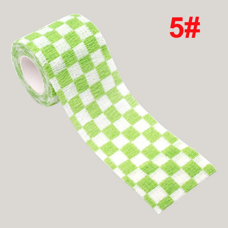 Animal Print Self-Adhesive Wrap for Kids — 2.5 cm / 5 cm (1.9 m roll, stretches to ~4.5 m)