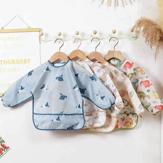 Long-Sleeve Mealtime Smock