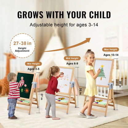Magnetic Doodle Easel for Little Creators