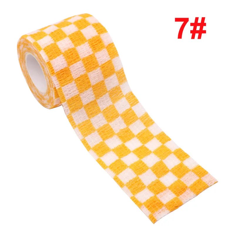 Animal Print Self-Adhesive Wrap for Kids — 2.5 cm / 5 cm (1.9 m roll, stretches to ~4.5 m)