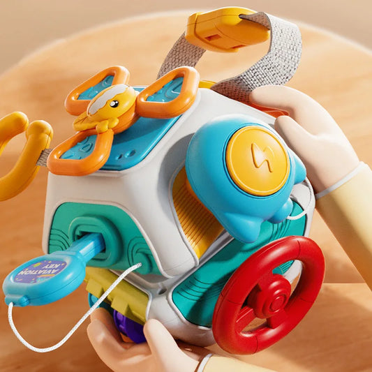 Montessori Sensory Cube Toys