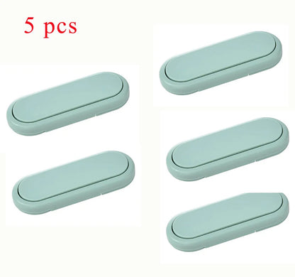 5-Pack Invisible Baby Safety Drawer Latches - Anti-Pinch Protection