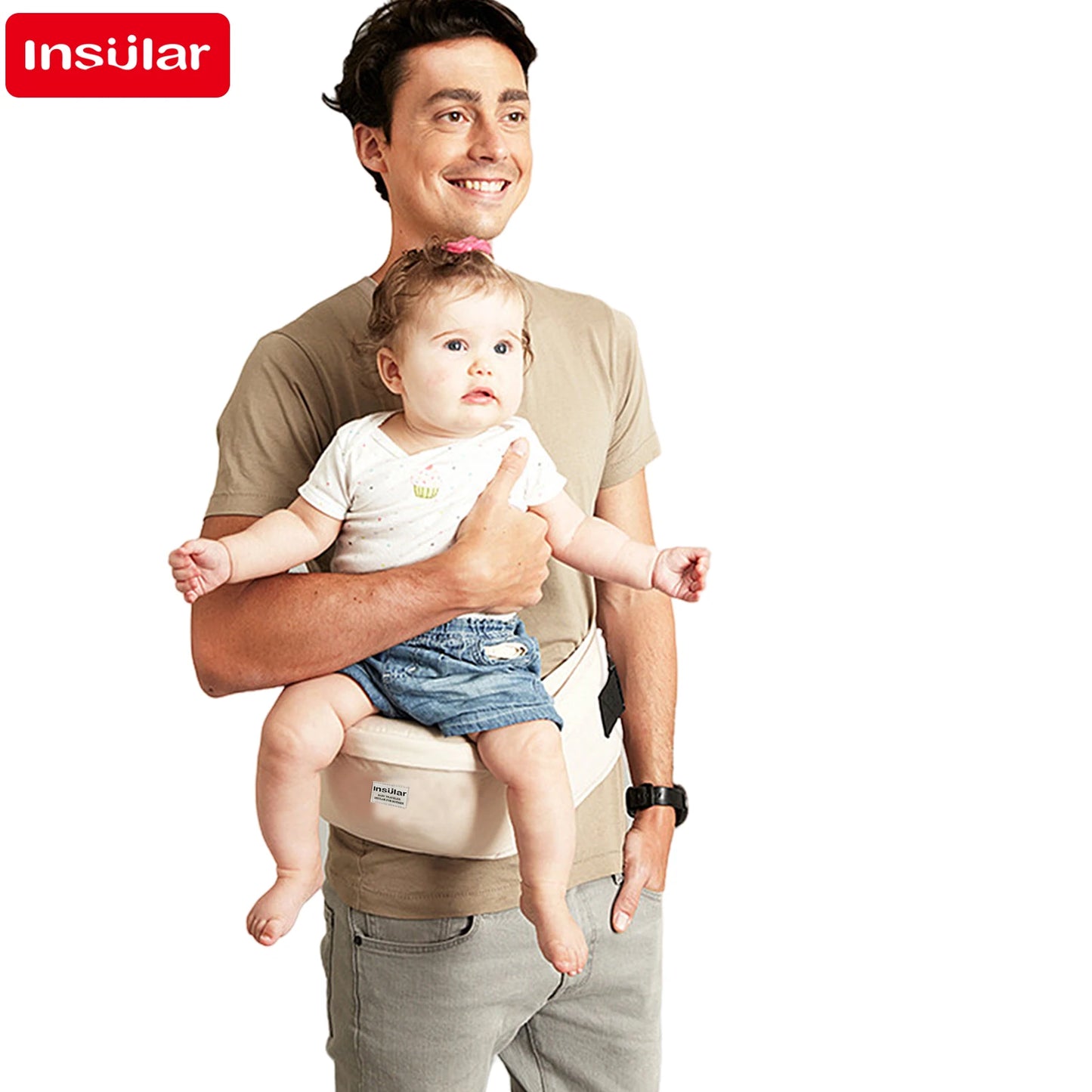 Baby Carrier Waist Stool with Hip Seat – Adjustable Sling & Backpack for Infants and Toddlers