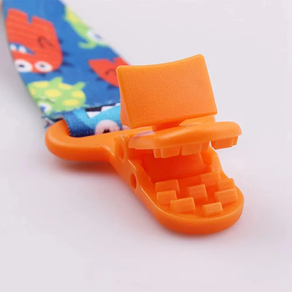 3-Pack Baby Pacifier Clips – Durable Soother Holder & Nipple Chain