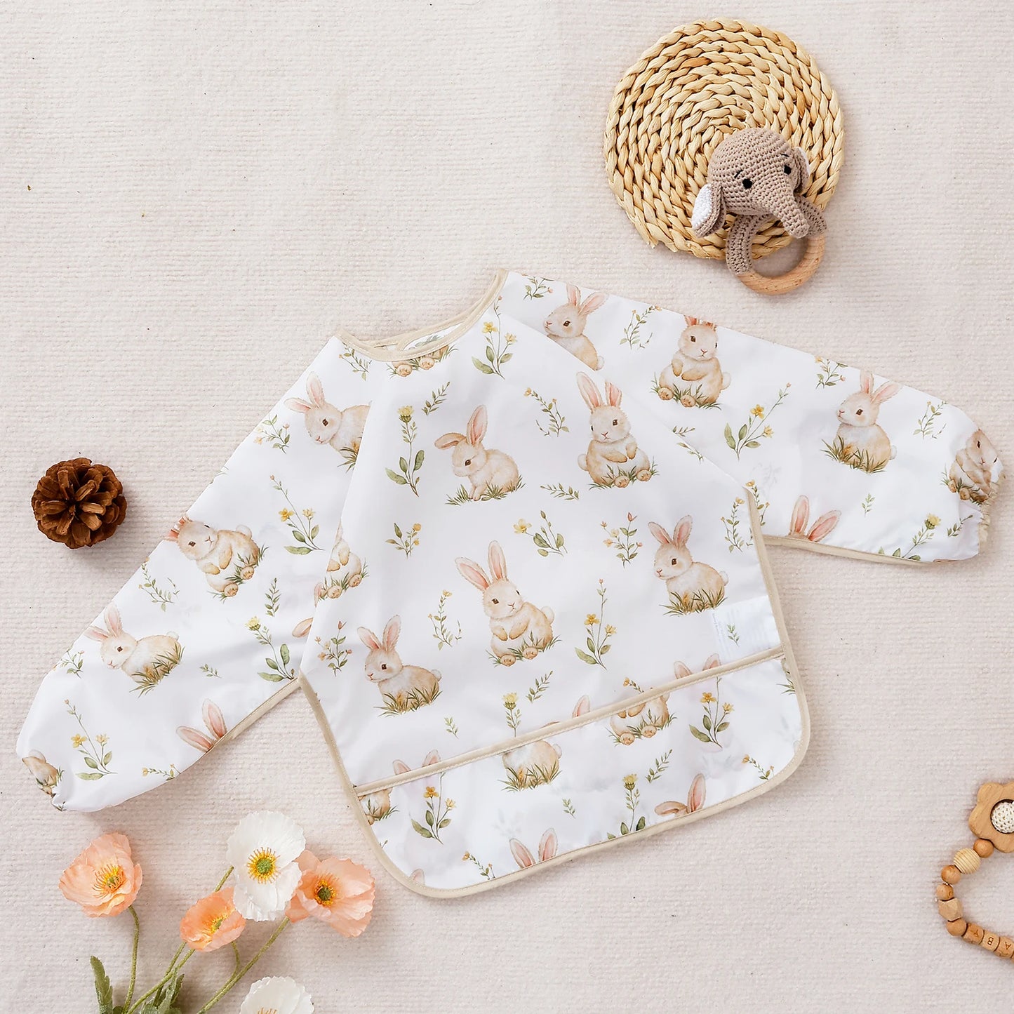 Long-Sleeve Mealtime Smock