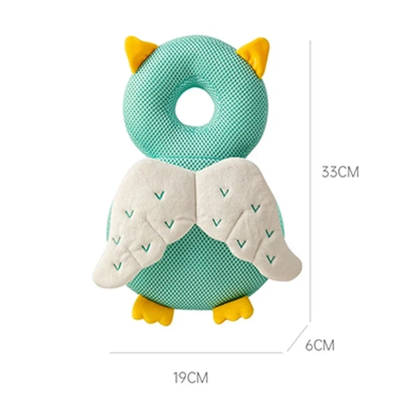 Baby Head Protector Backpack Pillow | Soft Cushion for Early Movers
