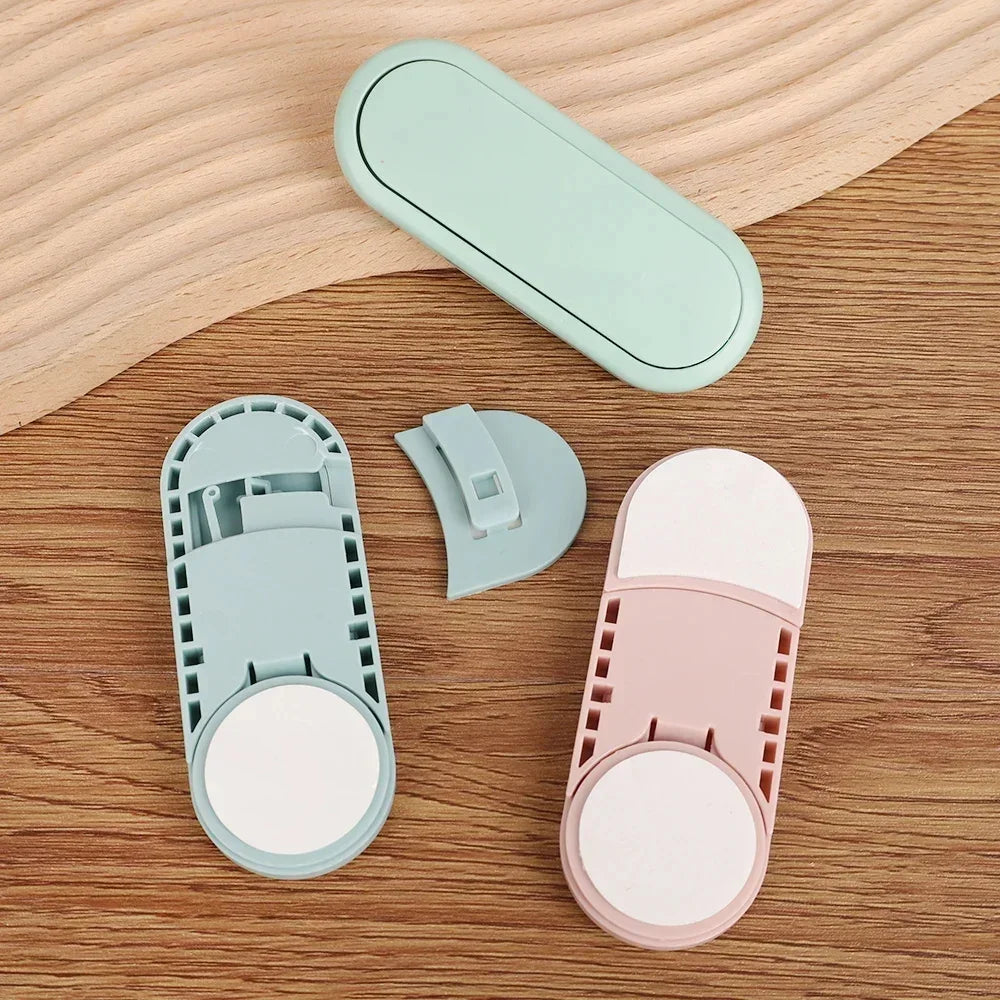 5-Pack Invisible Baby Safety Drawer Latches - Anti-Pinch Protection