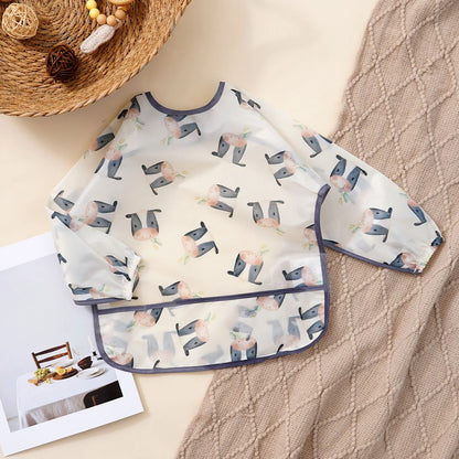 Long-Sleeve Mealtime Smock