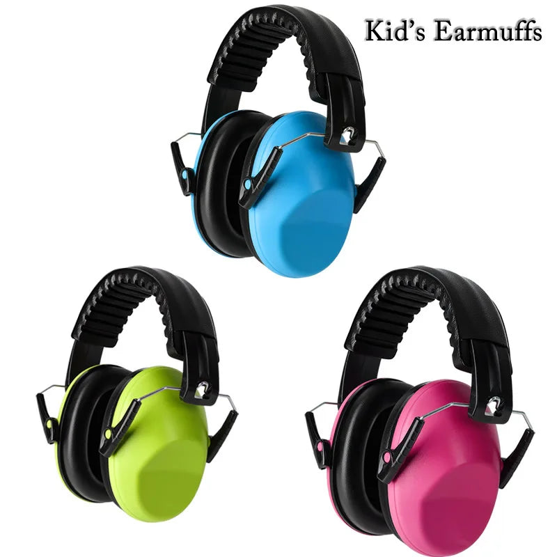 Cute Children Anti-Noise Earmuffs Noise Reduction Headphones