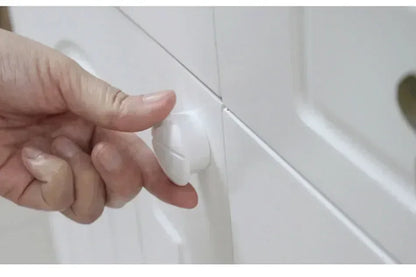 Magnetic Baby Safety Drawer Locks - No Drill Cabinet Protection