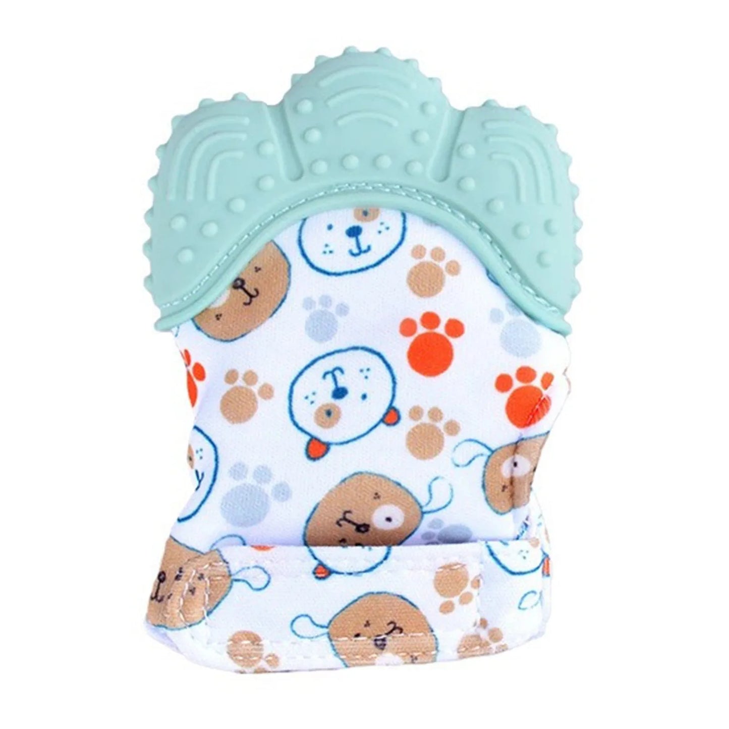 Baby Teether Cartoon Printed Children'S Gloves For Children And Babies Teethers Anti Eating Hand Teething Chewing Toy Baby Stuff