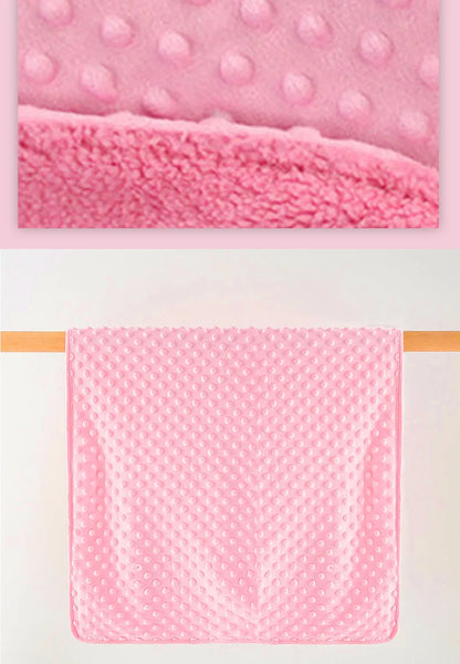 Baby Blanket & Swaddle Set - Thermal Fleece Newborn Bedding